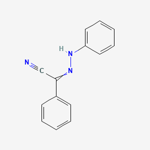 Phenyl(2-phenylhydrazinylidene)acetonitrile