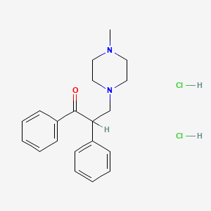 3-(4-Methylpiperazinyl)-2-phenylpropiophenone dihydrochloride