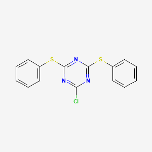 1,3,5-Triazine, 2-chloro-4,6-di(phenylthio)-