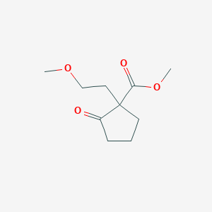 Methyl 1-(2-methoxyethyl)-2-oxocyclopentane-1-carboxylate