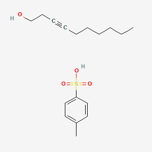 Dec-3-yn-1-ol;4-methylbenzenesulfonic acid