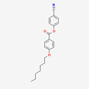 4-Cyanophenyl 4-(heptyloxy)benzoate