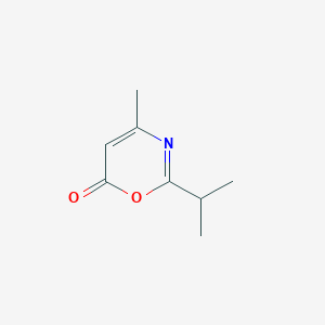 4-Methyl-2-(propan-2-yl)-6H-1,3-oxazin-6-one