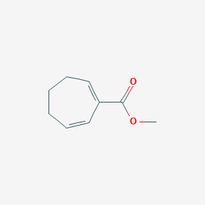 B14658823 Methyl cyclohepta-1,6-diene-1-carboxylate CAS No. 42403-33-8