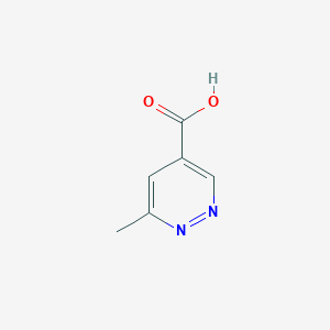 molecular formula C6H6N2O2 B1465889 6-Methylpyridazine-4-carboxylic acid CAS No. 1115963-06-8