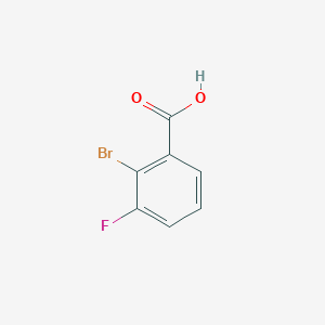 B146589 2-Bromo-3-fluorobenzoic acid CAS No. 132715-69-6