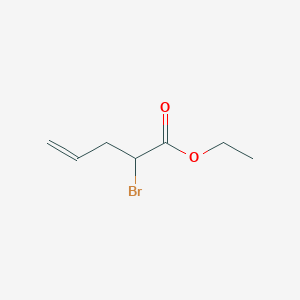 4-Pentenoic acid, 2-bromo-, ethyl ester