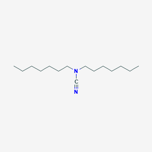 Diheptylcyanamide