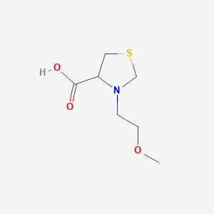 3-(2-Methoxyethyl)-1,3-thiazolidine-4-carboxylic acid