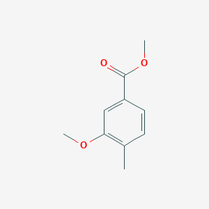 molecular formula C10H12O3 B146591 3-甲氧基-4-甲基苯甲酸甲酯 CAS No. 3556-83-0
