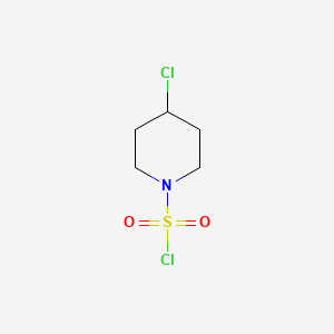 molecular formula C5H9Cl2NO2S B1465912 4-Chloropiperidine-1-sulfonyl chloride CAS No. 1314922-61-6