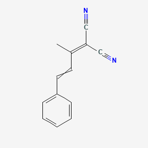 (4-Phenylbut-3-en-2-ylidene)propanedinitrile