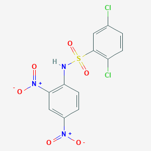 2,5-Dichloro-N-(2,4-dinitrophenyl)benzene-1-sulfonamide