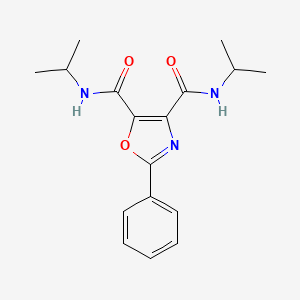 Oxazole-4,5-dicarboxamide, N,N'-diisopropyl-2-phenyl-