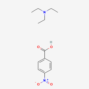 4-Nitrobenzoic acid--N,N-diethylethanamine (1/1)