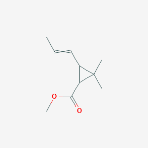 Cyclopropanecarboxylic acid, 2,2-dimethyl-3-(1-propenyl)-, methyl ester