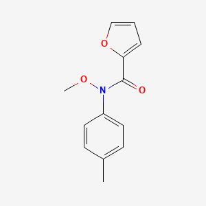 N-Methoxy-N-(4-methylphenyl)furan-2-carboxamide