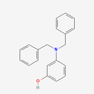 molecular formula C20H19NO B14659300 3-(Dibenzylamino)phenol CAS No. 52007-94-0