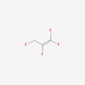 molecular formula C3H2F4 B14659313 1-Propene, tetrafluoro- CAS No. 51053-29-3