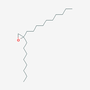 molecular formula C20H40O B14659498 2-Decyl-2-octyloxirane CAS No. 51690-92-7