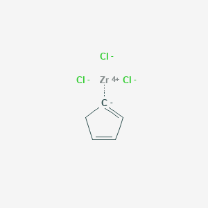molecular formula C5H5Cl3Z B1465976 Cyclopentadienylzirconium(IV) trichloride CAS No. 34767-44-7