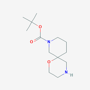Tert-butyl 1-oxa-4,8-diazaspiro[5.5]undecane-8-carboxylate