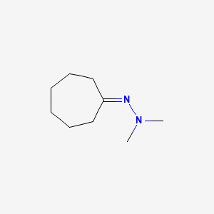 2-Cycloheptylidene-1,1-dimethylhydrazine