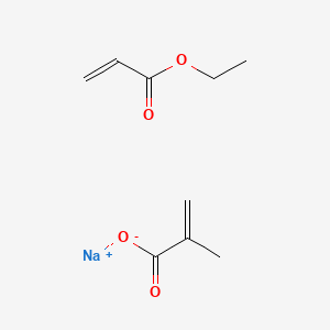 Sodium;ethyl prop-2-enoate;2-methylprop-2-enoate