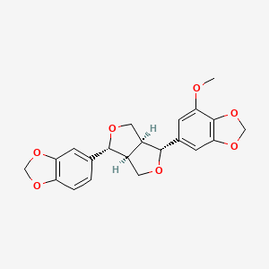 (+)-Demethoxyexcelsin