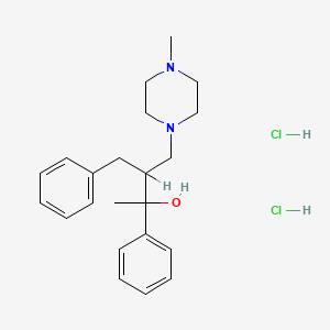 1,3-Diphenyl-1-methyl-2-(4-methyl-1-piperazinylmethyl)-1-propanol dihydrochloride