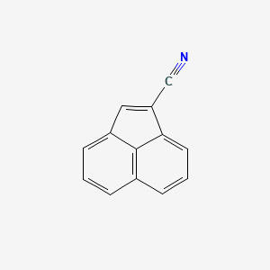 molecular formula C13H7N B14659922 1-Cyanoacenaphthylene CAS No. 39653-72-0