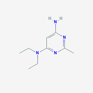 N4,N4-diethyl-2-methylpyrimidine-4,6-diamine