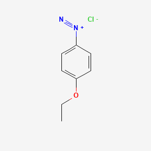 Benzenediazonium, 4-ethoxy-, chloride