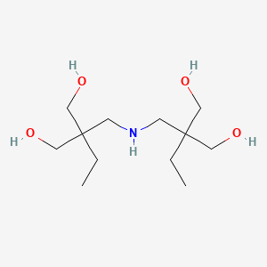 molecular formula C12H27NO4 B14659944 2,2'-[Azanediylbis(methylene)]bis(2-ethylpropane-1,3-diol) CAS No. 40509-08-8