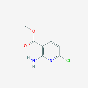 molecular formula C7H7ClN2O2 B1465996 2-氨基-6-氯烟酸甲酯 CAS No. 849805-25-0