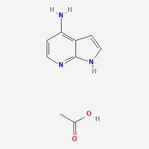 1H-Pyrrolo[2,3-b]pyridin-4-amine acetate