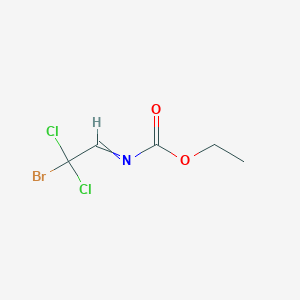 Ethyl (2-bromo-2,2-dichloroethylidene)carbamate