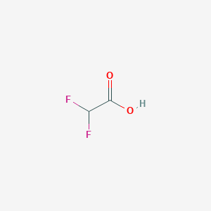 molecular formula C2H2F2O2 B146601 二氟乙酸 CAS No. 381-73-7