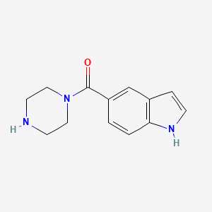 5-(piperazine-1-carbonyl)-1H-indole