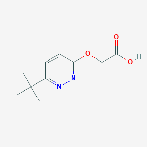 2-((6-(Tert-butyl)pyridazin-3-yl)oxy)acetic acid