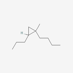 1-Butyl-1-methyl-2-propylcyclopropane