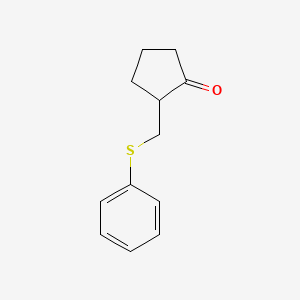 2-(Phenylsulfanyl-methyl)-cyclopentan-1-one