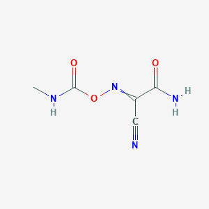 2-Cyano-2-{[(methylcarbamoyl)oxy]imino}acetamide