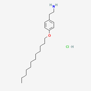 4-(Dodecyloxy)benzeneethanamine hydrochloride