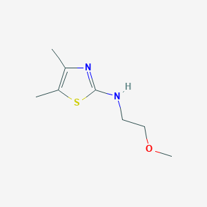 N-(2-methoxyethyl)-4,5-dimethyl-1,3-thiazol-2-amine