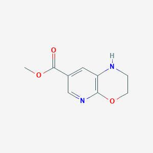 methyl 2,3-dihydro-1H-pyrido[2,3-b][1,4]oxazine-7-carboxylate