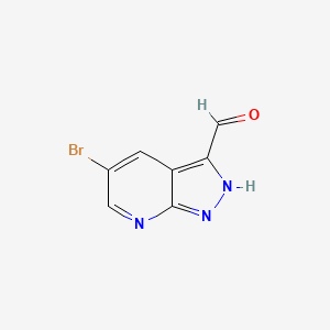 5-Bromo-1H-pyrazolo[3,4-B]pyridine-3-carbaldehyde