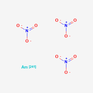 molecular formula AmN3O9-3 B14660629 Americium-241 nitrate CAS No. 50931-20-9