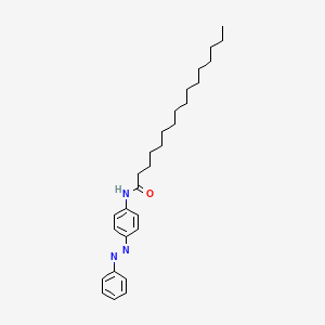 N-{4-[(E)-Phenyldiazenyl]phenyl}hexadecanamide