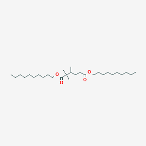 Didecyl 2,2,3-trimethylhexanedioate